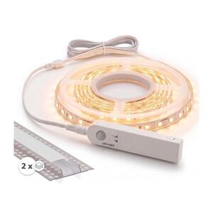 SmartLED SZETT 1x LED szalag érzékelővel FLEX LED/3, 6W/4xAA 2 m + 2x beépíthető profil 1 m 2xSD0107+1xP227986 kép