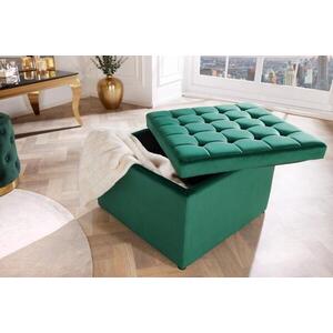 MODERN BAROCK zöld puff 60cm kép