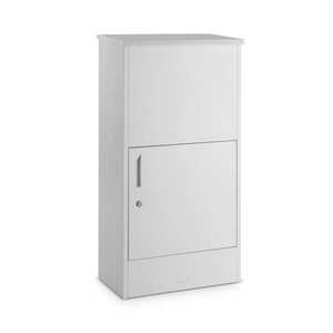 Blumfeldt London White, csomag postaláda, acél, földbe való horgonyozás, kerek zár kép
