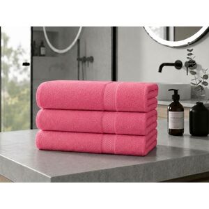 CLARYSSE ELEGANCE törölköző 60x110 cm korall színű, 100% pamut kép