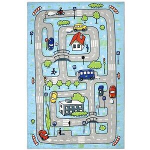 BELLATEX s. r. o. KOBEREC fotónyomtatás 100 × 150cm 3040/209 kék autópálya kép