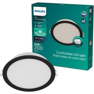 Philips MESON 175 20W 30K BK recessed kép