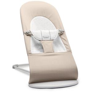 Babybjörn Balance Soft Woven Beige/Grey Jersey, világos konstrukció kép