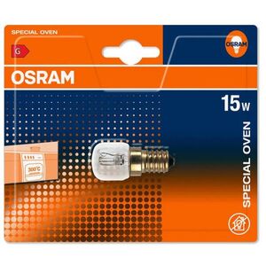 OSRAM 10XBLI1 Átlátszó sütőizzó, E14, 15 W, 300°C kép