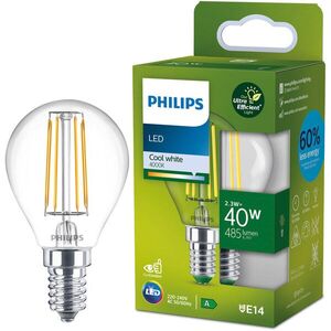 Philips LED 40 W, P45, E14, 4000 K, CL UE SRT4 kép