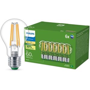 Philips LED CLA 60W A60 E27 2700K CL EU kép