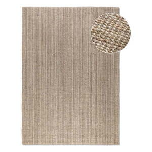 Szürkésbarna juta szőnyeg 120x170 cm Bouclé – Hanse Home kép