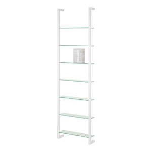 Fehér többszintes fém fali polc 46 cm Cubic – Spinder Design kép