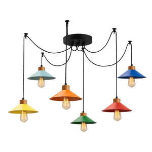 Függőlámpa fém búrával ø 114 cm Manavgat – Opviq lights kép