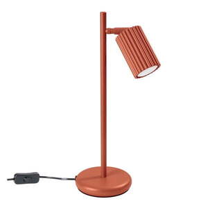 Téglavörös asztali lámpa (magasság 43 cm) Gleam – Sollux kép