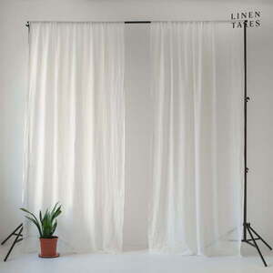 Fehér átlátszó függöny 130x200 cm Daytime – Linen Tales kép