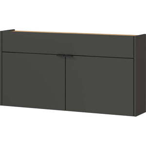 Antracitszürke szekrény 110x57x22 cm Ameca – Germania kép