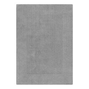 Szürkésbézs kézi szövésű gyapjú szőnyeg 120x170 cm Border – Flair Rugs kép