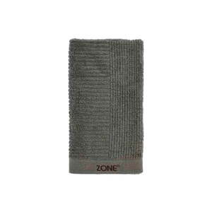 Khaki frottír törölköző 50x100 cm Classic – Zone kép