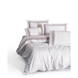 Fehér egyszemélyes renforcé pamut ágyneműhuzat 140x200 cm Red Heritage Lines – Mila Home Luxury kép