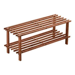 Natúr színű cédrusfa cipőtartó 74x30x26 cm Parker – Premier Housewares kép