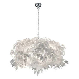 Pendant Leavy fehér, tollas függőlámpa, magasság 150 cm - Reality kép