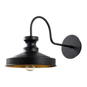 Fekete fali lámpa ø 22 cm Kiruna – Opviq lights kép