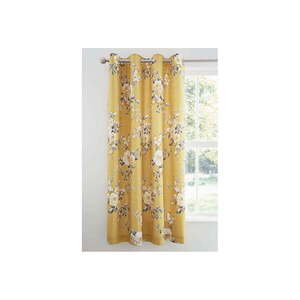 Sárga függöny szett 2 db-os 168x183 cm Canterbury – Catherine Lansfield kép