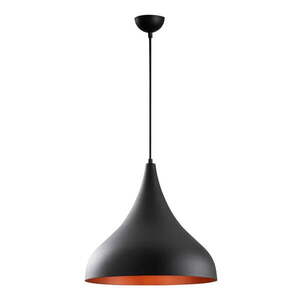 Fekete függőlámpa fém búrával ø 41 cm Sağlam – Opviq lights kép