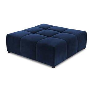 Kék bársony lábtartó Rome Velvet – Cosmopolitan Design kép