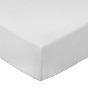 Fehér gumis pamut-perkál lepedő 90x190 cm Cotton Percale – Bianca kép