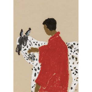 Poszter 30x40 cm Spotted Horse – Isabelle Vandeplassche – The Poster Club kép
