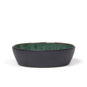 Zöld-fekete kőedény tálka Gastro Green/Black – Bitz kép