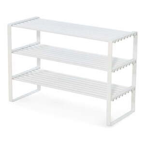 Fehér fém cipőtartó 70x49x29 cm Rex – Spinder Design kép