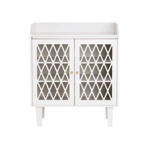 Fehér gyerek komód pelenkázó feltéttel 67x99x84 cm Harlequin – Cam Cam Copenhagen kép