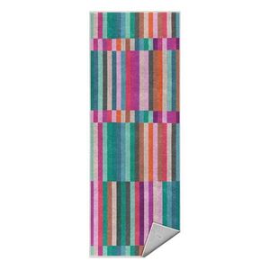 Türkiz mosható futószőnyeg 60x230 cm Acid Rain – Mila Home kép