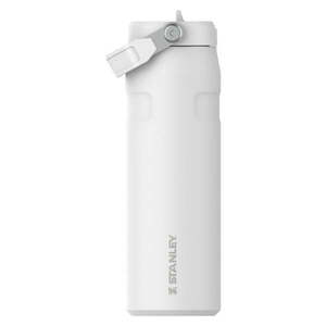 Fehér rozsdamentes acél termosz 700 ml IceFlow™ Bottle Flip Straw 2.0 Frost – Stanley kép