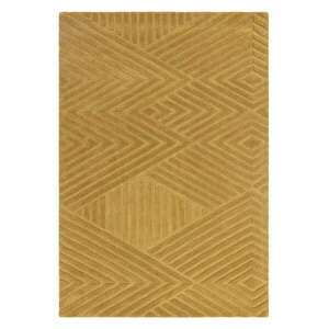 Okkersárga gyapjú szőnyeg 160x230 cm Hague – Asiatic Carpets kép