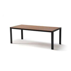 Kerti étkezőasztal artwood asztallappal 90x205 cm Viking – Bonami Selection kép