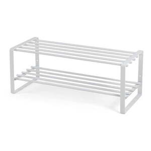 Fehér fém cipőtartó 70x29x27 cm Rex – Spinder Design kép