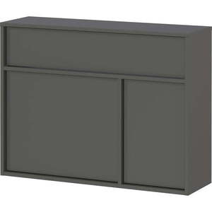 Antracitszürke szekrény 83x63x25 cm Ameca 2.0 – Germania kép