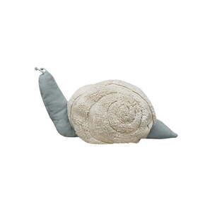Világoszöld-krémszínű gyerek babzsákfotel Mr. Snail – Lorena Canals kép