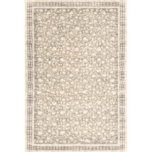 Bézs gyapjú szőnyeg 200x300 cm Agnus Granny – Agnella kép