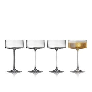 Pezsgőspohár szett 4 db-os 260 ml Zero – Lyngby Glas kép