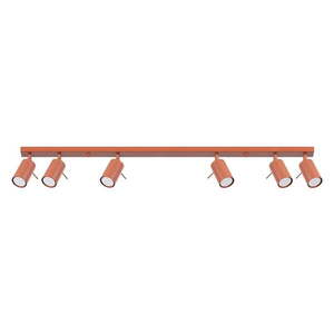 Téglavörös spotlámpa 6x117 cm Etna – Sollux kép