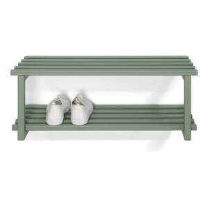 Szürkészöld fém függő cipőtartó 71x26x34 cm Marco – Spinder Design kép