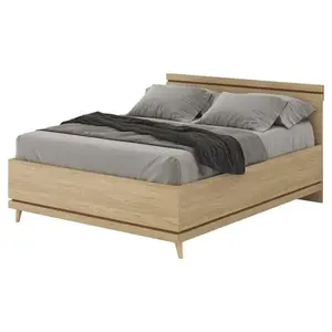 Ágy Scandi 31 160 Tölgyfaolaj/Tégla kép