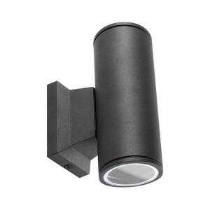 B.V. - Kerek kültéri fali lámpa 2xGU10/35W/230V fekete IP65 B10304VEM kép