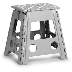 ZELLER összecsukható szék, 38, 5×31, 5×39 cm, teherbírás 150 kg, világosszürke kép