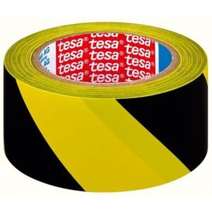 TESA jelölő, 33 m x 50 mm sárga/fekete kép