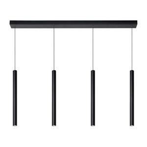 Lucide 74403/04/30 – Dimmelhető Csillár Zsinóron LORENZ 4×LED/4W/230V Fekete 74403/04/30 kép