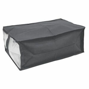 ORDINETT Tárolódoboz, 72 l, szövet, szürke, 60 × 46 × 26 cm kép