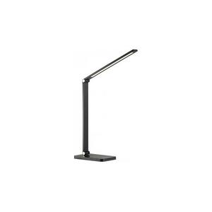 LED dimmelhető asztali lámpa vezeték nélküli töltővel NOBLITE Q LED/7W/230V 3000/4000/6500K fekete 004983 kép
