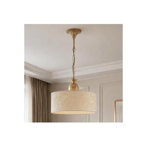 Brilagi - Láncos csillár SAPHIRE 1xE27/15W/230V krémszínű/arany/patina 2146 kép