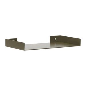 Sötétzöld fém fali polc 30 cm Sheets – Hübsch kép